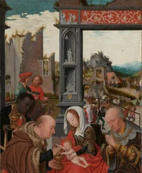La adoración de los Reyes Magos
La adoración de los Reyes Magos