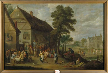 Una Vista de Rhenen, 1636