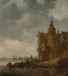Casa de campo cerca del agua, 1646