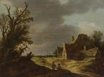 Camino Arenoso con una Granja, 1627