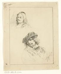 Retratos de Rembrandt y Tilmans