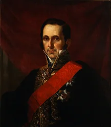 Retrato del Conde Sergey Semionovich Uvarov 1786-1855, 1844