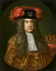 Retrato del emperador Carlos VI de Habsburgo (1685-1740) con la Orden del Toisón de Oro
