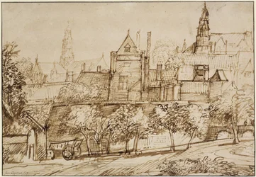 Vista de la Grote Kerk de Haarlem