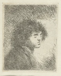 Busto de un joven