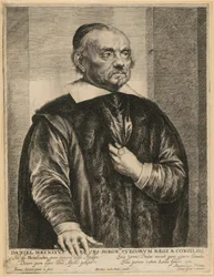 Retrato de Daniel Heinsius