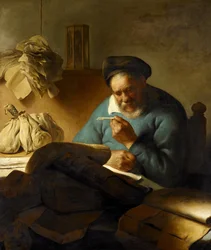El cortador de plumas, 1627