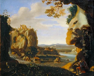 Orfeo tocando el violín a la entrada del Infierno - Orfeo ...