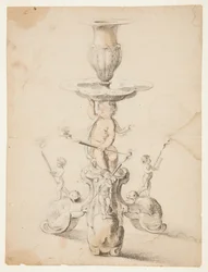 Diseño para un candelabro