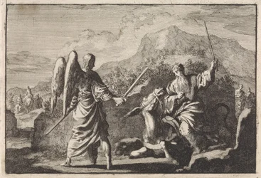 Balaam (Balaam) un ángel