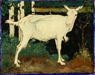 Cabra (óleo sobre lienzo)