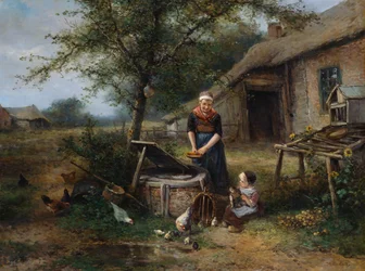 Felicidad en la granja