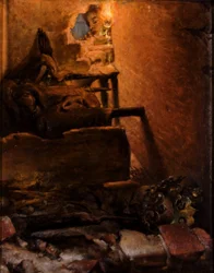 Interior de la tumba de Casimiro el Grande
