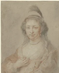 Retrato de Sara van Baerle, esposa de Philips van Dorp