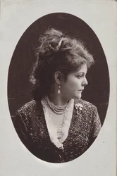 Retrato de la pianista y compositora Sophie Menter 1846-1918, 1893