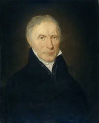 Retrato de Heinrich Gottfried Theodor Crone, fundador de la empresa H.G.Th. Crone en Ámsterdam