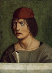 Retrato de un hombre joven (Autorretrato)