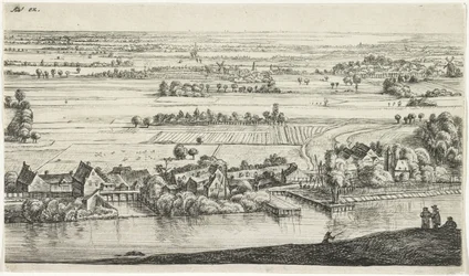 Pueblo ribereño Varios paisajes (título de la serie)