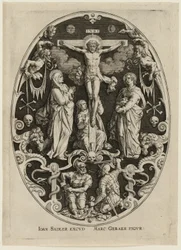 Crucifixión, de La Pasión de Cristo