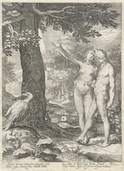 Adán y Eva frente al Árbol del Conocimiento del Bien y del Mal Adán y Eva (título de la serie)