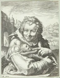 Danés: Laughing fool with a marotte