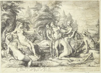 Diana y Calisto