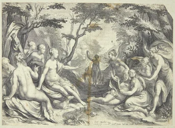 Diana y Calisto