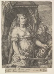 Judith y la cabeza de Holofernes, 1575-1607