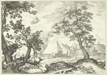 Paisaje con el rapto de Ganímedes