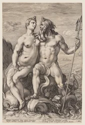 Neptuno y Anfitrite, de Tres dioses y diosas emparejados