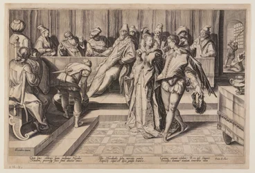 Salomé bailando ante Herodes