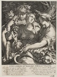 La alianza de Venus con Baco y Ceres