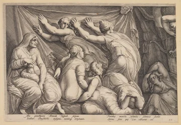 El castigo de Niobe (Lámina 1)