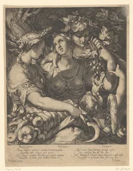 Venus, Baco y Ceres Venus Triget sin Ceres y Baco (título sobre el objeto)