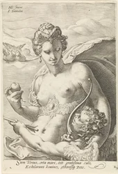 venus y amor Las tres diosas del juicio de Paris (título de la serie)