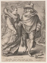 Winter (Young Couple Skating), de Las cuatro estaciones
