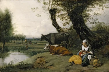 Escena pastoral