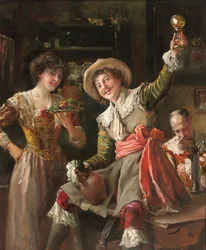 El brindis