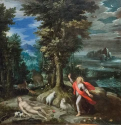 Creación del mundo, c.1586-89 (óleo sobre lienzo)