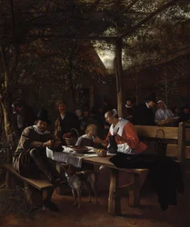 El jardín de la posada
