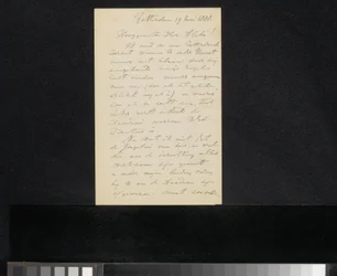 Carta a August Allebé