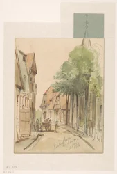 Vista de la Kirchenstrasze en Lingen