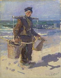 Un pescador de conchas