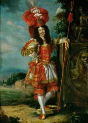 Emperador Leopoldo I 1640-1705 en un traje teatral, 1667