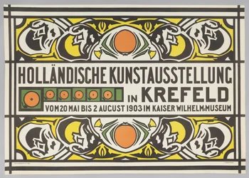 Exposición de arte holandés en Krefeld