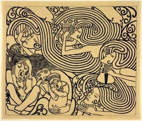 Diseño de imagen para un cartel, Cantata 