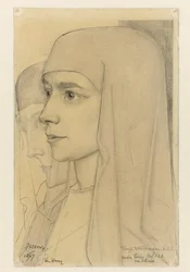 Retrato de Treesje Westermann, Madre Teresa Huf de Betania