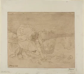 Niño con sarampión