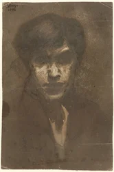Autorretrato del pintor Jan Toorop