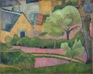 Granja de Le Pouldu, c.1892 (óleo sobre lienzo)